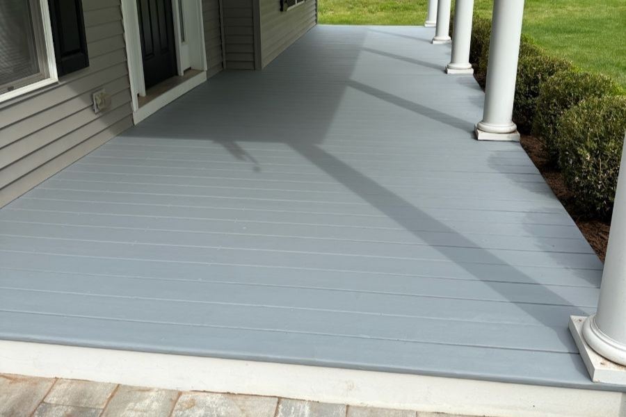 simons painting and drywall patio painting