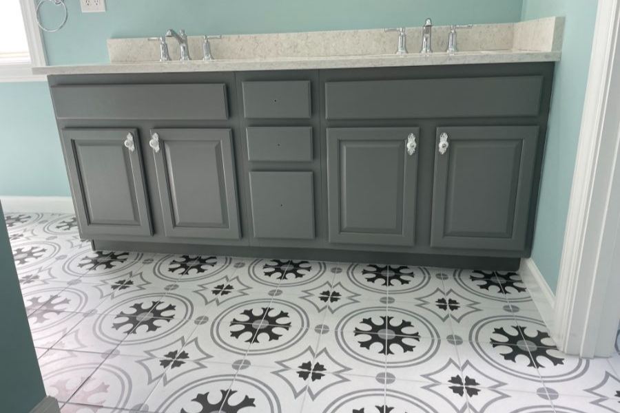 simons painting and drywall bathroom sink painting upgrade